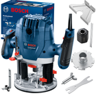 Фрезер Bosch Professional GOF 130, 1300 Вт, 28000 об.мин, константная электроника, регулировка скорости, Restart protection, кнопка блокировки шпинделя (06016B7000)