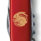 Нож Victorinox Spartan Zodiac Red "Щасливий Кролик" Bronze (1.3603_Z2165u) - изображение 4