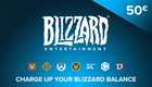 Blizzard / Battle.net Gift Card 50€ - Europe