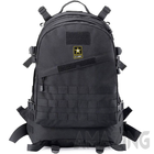 Тактический (штурмовой, военный) рюкзак U.S. Army 45 литров Черный M11B - изображение 1