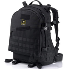 Тактичний рюкзак (штурмовий, військовий) U.S. Army 45 літрів Чорний M11B - зображення 13