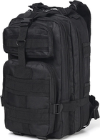Тактичний багатофункціональний штурмовий рюкзак M07B, міський. Трекінговий рюкзак 45 л. Black - зображення 9