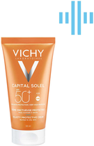 Krem przeciwsłoneczny Vichy Capital Idéal Soleil Velvety Cream Complexion SPF 50+ do twarzy 50 ml (3337871324445) - obraz 2