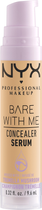 Korektor serum NYX Professional Makeup Bare With Me 05 Golden 9,6 ml (800897129804) - obraz 2