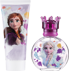 Zestaw dla dzieci Air-Val Frozen II Woda toaletowa 50 ml + Żel pod prysznic 100 ml + Kosmetyczka (8411114085876) - obraz 2