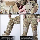 Тактические Штаны IDOGEAR G3 V2 Combat Pants Multicam с наколенниками Мультикам Размер XXL - изображение 5