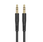 Кабель AUX Hoco UPA24 Smooth AUX audio cable Black