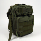 Тактичний рюкзак однолямковий Командирський 7 л Olive - зображення 2