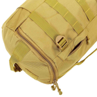 Рюкзак сумка тактическая штурмовая SP-Sport 6010 объем 40 литров Khaki - изображение 8