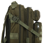 Рюкзак тактический штурмовой рейдовый SP-Sport Military Rangers 2282 объем 20 литров Olive - изображение 6