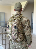 Военный тактический штурмовой рюкзак Tactic на 25 л Мультикам (A57-807-multic) - изображение 3