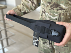 Сумка тактична барсетка на плече SILVER KNIGHT сумка під телефон та документи з кишенею під карти Чорний (9119-black) - зображення 8