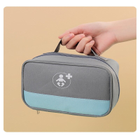 Аптечка сумка органайзер компактная портативная для медикаментов путешествий дома 19х8х13 см (474870-Prob) Серая - изображение 6