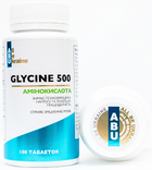 Амінокислота All Be Ukraine Glycine500  100 таблеток (4820255570730) - зображення 5