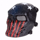 Шикарный шлем для страйкбола, лыжная маска, спортивная маска, пейнтбол, Америка (BG) - изображение 1