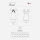 Еротичний комплект (сукня + трусики-стринги) LivCo Corsetti Fashion Basimah LC 90220 S/M Чорний (5902431641836) - зображення 4