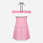 Komplet erotyczny (halka + figi stringi) LivCo Corsetti Fashion Chameli LC 13425 S Pink (5907699449378) - obraz 3