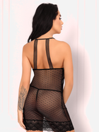 Komplet erotyczny (halka + figi stringi) LivCo Corsetti Fashion Comiran LC 90572 S/M Black (5907621614898) - obraz 2