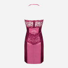 Еротичний комплект (пеньюар + трусики-стринги) LivCo Corsetti Fashion Priya LC 13429 L Рожевий (5907996381319) - зображення 6