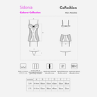Komplet erotyczny (top + stringi) CoFashion Sidonia CF 90453 S/M Black/Pink (5902767122573) - obraz 8