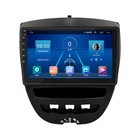 Штатная магнитола Lesko для Peugeot 107 I 2005-2009 экран 10" 2/32Gb/ 4G/ Wi-Fi Premium GPS на Андроид Пежо