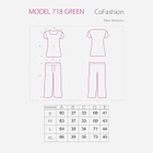 Piżama (koszulka + spodenki) CoFashion 718 S Green (5902431642901) - obraz 2