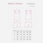 Піжама (майка + шорти) CoFashion 720 XL Синя (5902431643427) - зображення 2