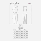 Piżama (top + spodnie) LivCo Corsetti Fashion Persil 90042-1 L Black (5907621608873) - obraz 4