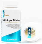 Гінкго Білоба All Be Ukraine Ginkgo Biloba 60 таблеток (4820255570709) - зображення 5