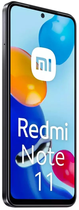 Smartfon Xiaomi Redmi Note 11 4/64GB NFC DualSim Graphite Gray (MZB0ALUEU) - obraz 3