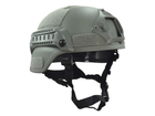 Спортивный защитный шлем Fast для страйкбола и тренировок в стиле SWAT Зеленый (1011-336-01) - изображение 5