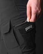 Жіночі брюки карго тактичні BEZET Байрактар чорний - S - зображення 5