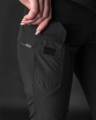 Жіночі брюки карго тактичні BEZET Байрактар чорний - S - зображення 7