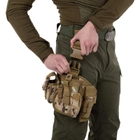 Кобура з платформою стегнова під праву руку Combat Multicam мультикам - изображение 3