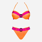 Strój kąpielowy dwuczęściowy damski LivCo Corsetti Fashion Minori LC 19059 S Pomarańczowy (5907996381685) - obraz 5