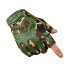Перчатки Тактические Безпалые Порезозащитные Противоскользящие ClefersTac MXW - Мультикам Размер: M (50230756M) - изображение 1