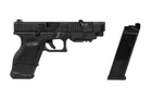 Страйкбольний пістолет D-Boys Glock 26 Advanced Green Gas Black - изображение 7
