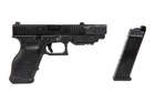 Страйкбольний пістолет D-Boys Glock 26 Advanced CO2 Black - зображення 8