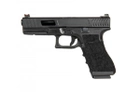 Страйкбольний пістолет D-Boys Glock 17 Gen.4 754 Black - зображення 1