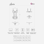 Еротичний комплект (пеньюар + трусики-стринги) LivCo Corsetti Fashion Larisa LC 13463 L/XL Чорний (5907699449873) - зображення 2