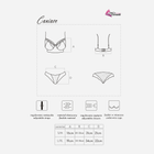 Komplet erotyczny (biustonosz + figi bikini) LivCo Corsetti Fashion Caniave LC 90547 L/XL Czarny (5907621608392) - obraz 6