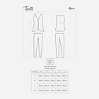 Piżama (top + spodnie) LivCo Corsetti Fashion Tavita LC 90042 S Wielobarwny (5907996385171) - obraz 2