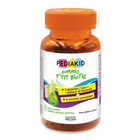 Ведмежуйки Pediakid Пробіотики для дітей / GOMMES P'TIT BIOTIC - 4 штама пробіотиків, 60 жувальних вітамінів (PK18)