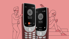 Telefon komórkowy Nokia 8210 Dual Sim 4G Czerwony (6438409078469) - obraz 4