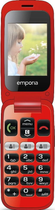 Мобільний телефон Emporia One V200 Black/Red - зображення 8
