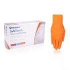 Помаранчеві нітрилові рукавички Medicom SafeTouch Advanced Orange 100шт/уп - зображення 1