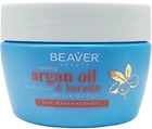 Восстанавливающая маска для волос с Аргановым маслом и кератином - Beaver Professional Argan Oil & Keratin 250ml (1050725-1396992-2)