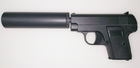 Пистолет Galaxy G9A (Browning mini) с глушителем - изображение 1