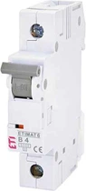 Автоматичний вимикач ETIMAT 6 1p B 4А (6 kA), 2111511, ETI