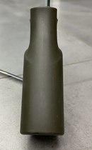 Рукоятка пистолетная прорезиненная для AR15 DLG TACTICAL (DLG-106), цвет Олива, с отсеком для батареек Олива - изображение 5